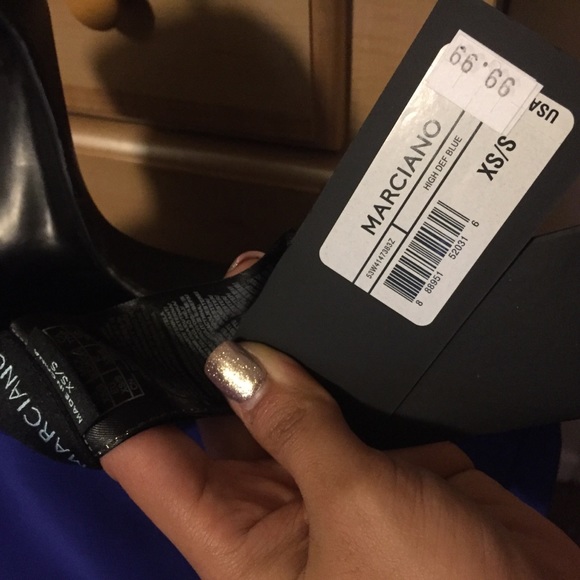 NWT Marciano Chiffon Blouse XS/S - Picture 6 of 8